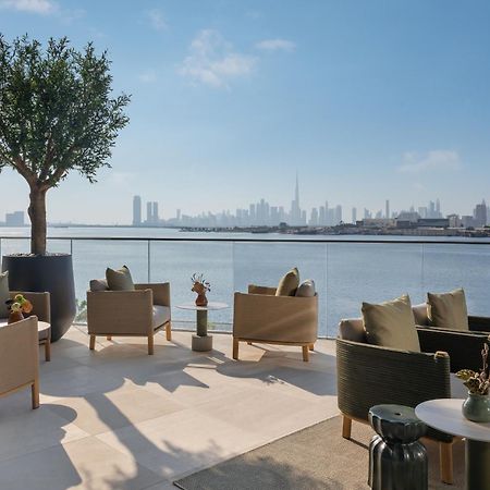 Address Creek Harbour Hotel Dubaj Kültér fotó View from the terrace