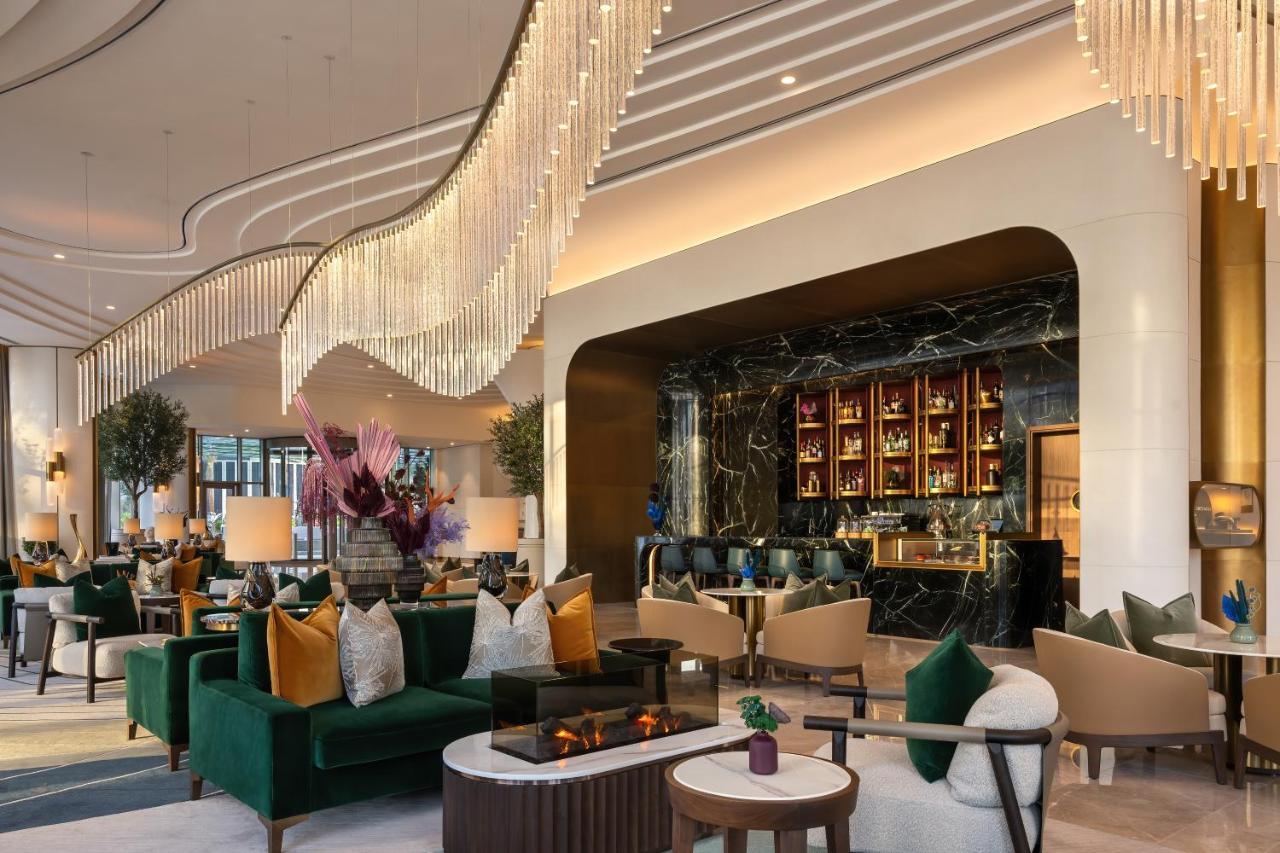 Address Creek Harbour Hotel Dubaj Kültér fotó The lobby of the hotel