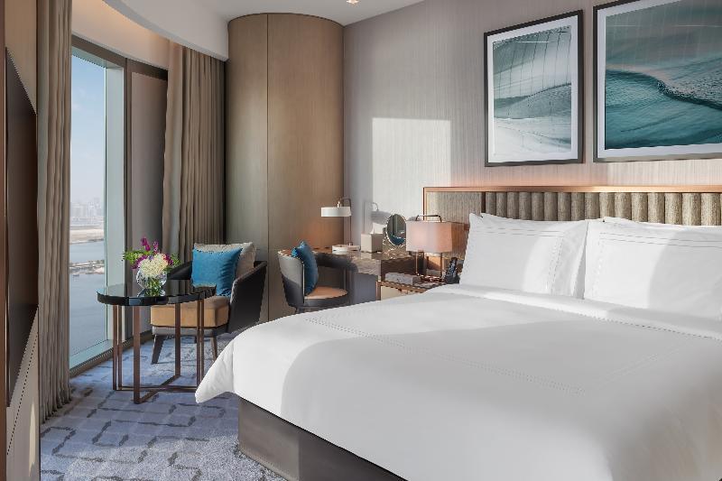 Address Creek Harbour Hotel Dubaj Kültér fotó A bedroom at the hotel